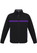 Unisex Soft Shell Black/Purple Charger Jacket