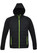Mens & Ladies Stealth Black/Lime Tech Hoodie Jacket