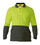 Hi Vis Cotton Backed Yellow/Green Long Sleeved Polo Shirt