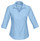 Preston Ladies Blue 3/4 Sleeve Shirt