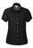 Ruby Ladies Black/White S/S Spotted Blouse 