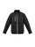 Black Unisex Hexagonal Puffer Jacket