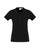 Ladies Vintage Henley T-Shirt - Black
