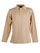 Beige Victory Plus Long Sleeved Polo