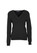 Biz Collection V-Neck Ladies Black Pullover