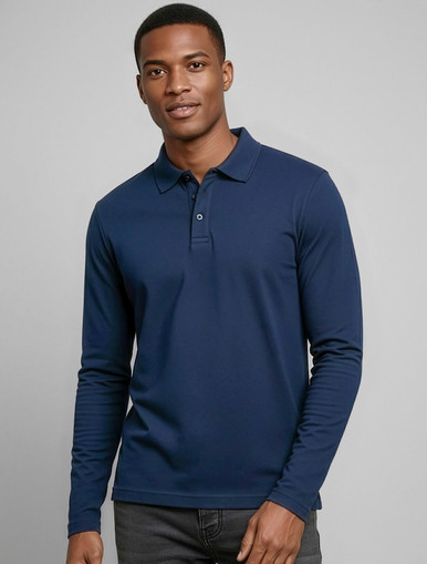Crew Long Sleeved Polo
