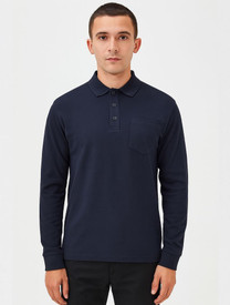 JB's Wear Long Sleeve Pocket Polo
