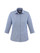 Ladies French Blue  3/4 Sleeve Jagger Shirt