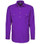 Pilbara Men's Closed Front Shirt - Purple