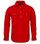  Pilbara Ladies Closed Front Shirt - Red