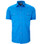 Pilbara Men's Open Front Short Sleeve Shirt - Light-blue