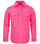 Pilbara Ladies Open Front Shirt - Hot Pink