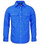 Pilbara Ladies Open Front Shirt - Cobalt Blue
