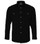 Pilbara Men's Open Front Long Sleeve Shirt - Black