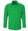 Pilbara Men's Open Front Long Sleeve Shirt - Emerald