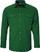 Pilbara Men's Open Front Long Sleeve Shirt - Green