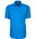 Pilbara Men's Closed Front Short Sleeve Shirt - Light Blue