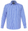 Pilbara Men's Check Long Sleeve Shirt Blue/White