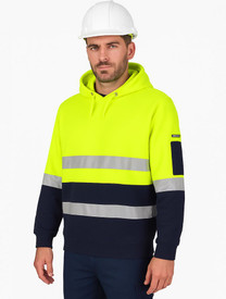 Hi Vis (D+N) Pull Over Hoodie 