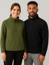 Half Zip Polar Fleece Pullover 
