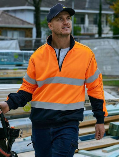 Hi Vis Fleece Taped Pullover