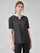 Womens Ruche Short Sleeve Blouse