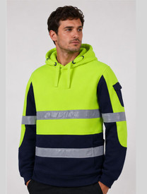 Hi Vis D+N 450g Pull Over Shepherd Hoodie