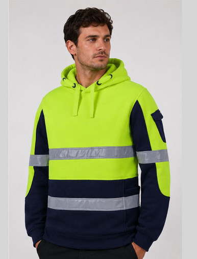 Hi Vis D+N 450g Pull Over Shepherd Hoodie