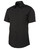 Urban Mens S/S Black Poplin Shirt