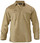 Bisley Cool Lightweight Khaki Mens Long Sleeve Drill Shirt