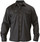 Bisley Original Cotton Black Mens Long Sleeve Drill Shirt