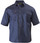 Bisley Original Cotton Navy Mens Short Sleeve Drill Shirt