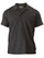 Bisley Mens Black Poly/Cotton Polo Shirt with Pocket
