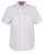 Ladies White S/S Epaulette Shirt