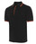 JB's Wear Black/Orange Contrast Polo