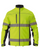 Bisley Yellow/Navy Soft Shell Jacket with 3M Reflective Tape