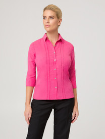 City Stretch Spot 3/4 Sleeve Shirt 