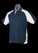 Aussie Pacific Navy/White/Ashe Panorama Mens Polo