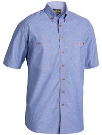Chambray Shirt - Short Sleeve