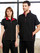 Biz Collection Geneva Mens Black/Red Soft Shell Vest 