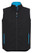 Biz Collection Geneva Mens Black/Cobalt Soft Shell Vest 