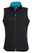Biz Collection Geneva Ladies Black/Cobalt Soft Shell Vest 