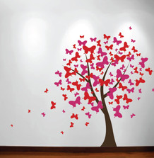 Butterfly Tree Nursery Wall Decal #1140