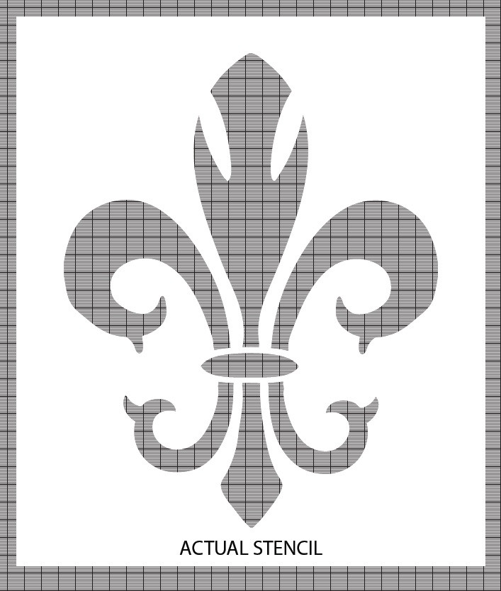 Fleur De Lis Stencil 0002 InnovativeStencils   0002 Actual  74556.1326309599.1280.1280 