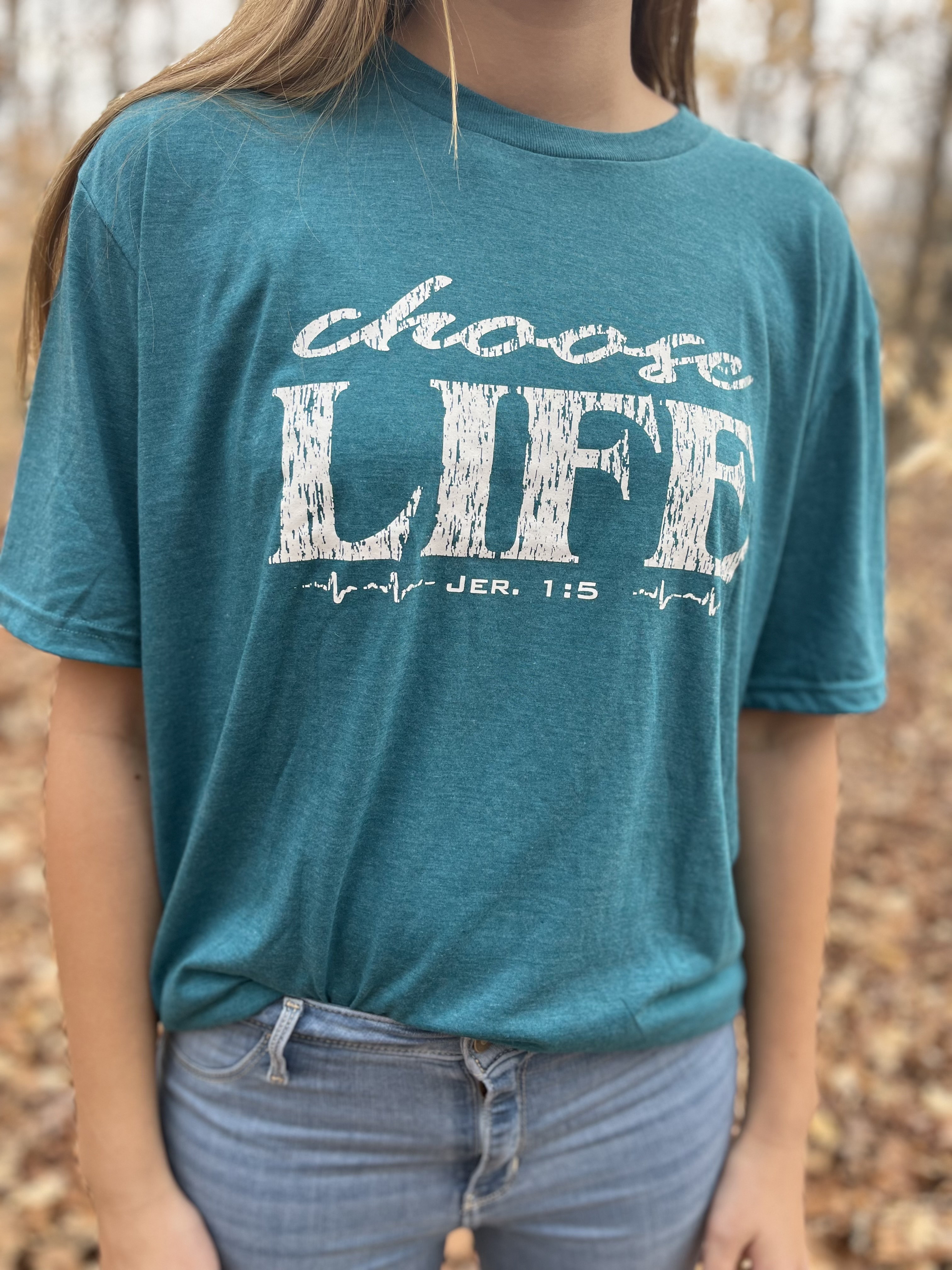 Borger Optage Entreprenør Choose Life T-Shirt