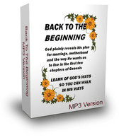 BACK TO THE BEGINNING - Downloadable MP3 Teaching