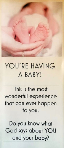 You're Having A Baby pamphlet