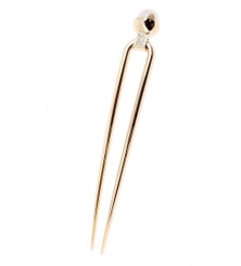 HAIR FORK NFCH-5044D METAL WITH PEARL 