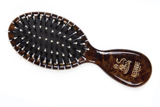 Hair Brush Travel Size combination Nylon Pins and Pure Boar Bristle NBRS-50047H
