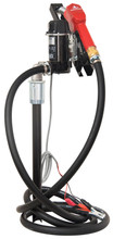 12v Electric drum pump with automatic nozzle - Alemlube (52004)